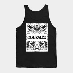 GONZALEZ SURNAME GIFT IDEA Tank Top
